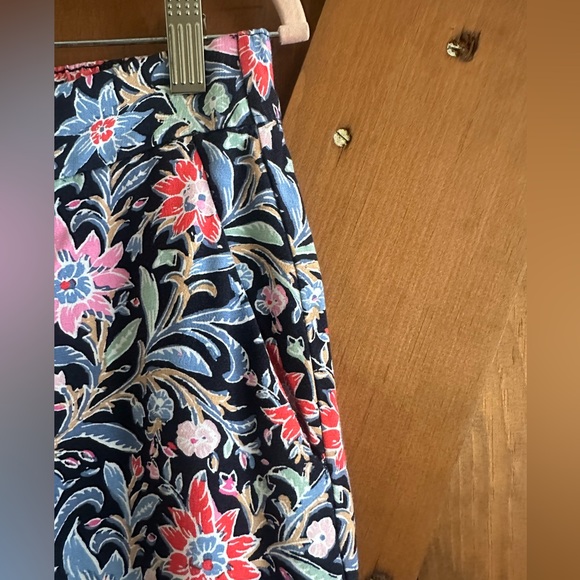 LOFT Floral Wide Leg Pants Sz XS - Picture 4 of 5